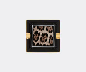 Dolce&amp;Gabbana Casa &#39;Leopardo&#39; ashtray, square, small MULTICOLOUR DGCA22POR378MUL