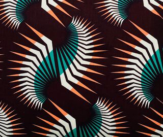Mumutane 'Iki Swirl' cushion MULTICOLOUR MUMU23IKI788MUL