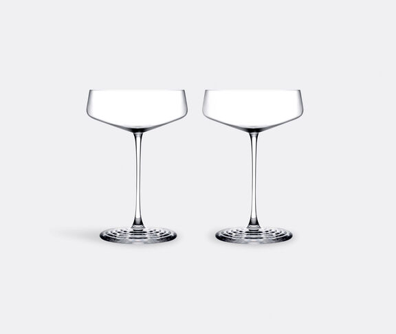 Nude 'Splash' champagne coupe, set of two, clear undefined ${masterID} 2