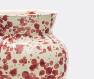 Cabana 'Speckled' vase, burgundy BURGUNDY CABA23SPE354BUR