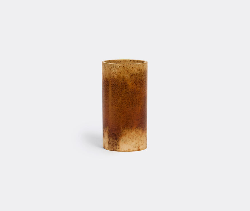 Prin London 'Rust' vase, medium Brown, white PRIN17RUS623BRW