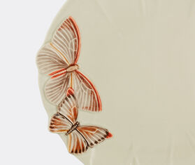 Bordallo Pinheiro &#39;Cloudy Butterflies&#39; dinner plate, set of four, pink MULTICOLOUR BOPI23CLO536MUL