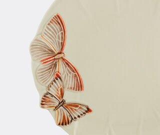 Bordallo Pinheiro 'Cloudy Butterflies' dinner plate, set of four, pink MULTICOLOUR BOPI23CLO536MUL
