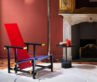 Cassina 'Red and Blue' armchair MULTICOLOUR CASS21RED657RED