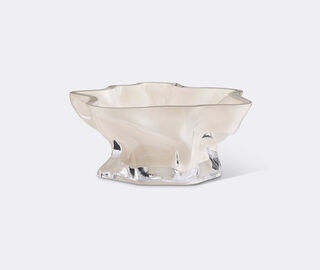 AYTM 'Vena' bowl, dark cream IVORY AYTM26VEN549WHI