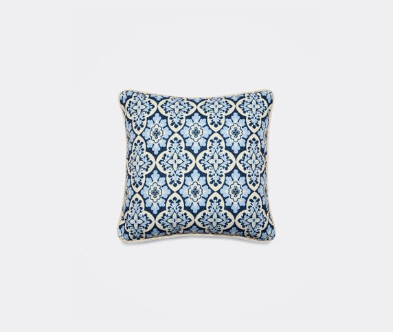 La DoubleJ 'Palazzo' cushion, small, blue MULTICOLOR LADJ26OUT829MUL