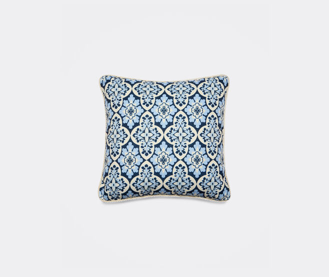 La DoubleJ 'Palazzo' cushion, small, blue MULTICOLOR LADJ26OUT829MUL