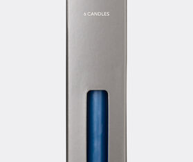 Stoff Nagel 'Stoff' candles, six pieces, blue BLUE STOF20STO808BLU