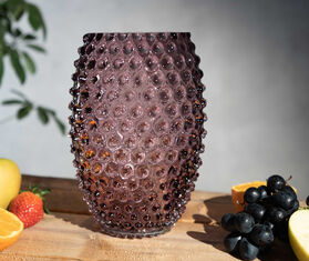KLIMCHI &#39;Hobnail&#39; vase, violet PURPLE KLIM25UND614PUR