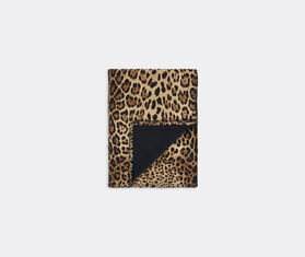 Dolce&amp;Gabbana Casa &#39;Leopardo&#39; wool and silk blanket MULTICOLOUR DGCA22WOO976MUL