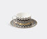 Missoni 'Zig Zag Gold' teacup and saucer, set of two Multicolour MIHO22ZIG330MUL