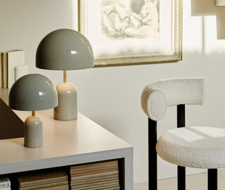 Tom Dixon 'Bell' table lamp, taupe TAUPE TODI24BEL020GRY