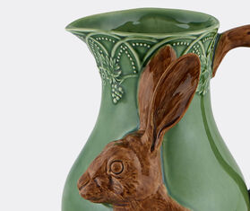 Bordallo Pinheiro &#39;Bosque&#39; hare pitcher MULTICOLOUR BOPI22BOS940MUL