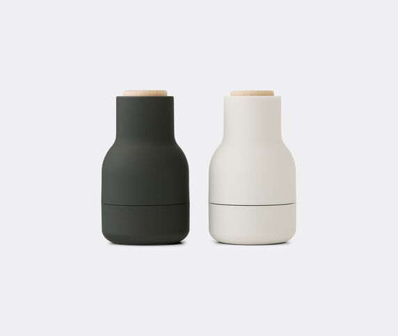 Audo Copenhagen 'Bottle Grinder' set of two, small, ash and carbon multicolor AUDO23BOT616MUL
