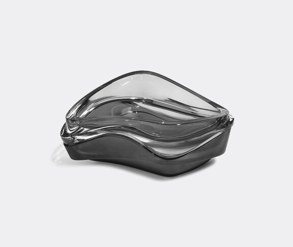 Zaha Hadid Design Plex Vessel - 20.0 X 11.0 X 9.0 Cm SMOKE ${masterID} 2