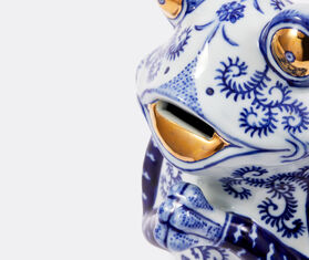 POLSPOTTEN 'Frog' piggy bank, dark blue BLUE POLS25PIG136BLU