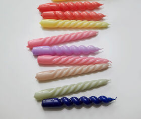 Hay 'Candle Spiral', set of six, lilac MULTICOLOUR HAY121CAN412MUL