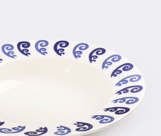 THEMIS Z 'Athenee Peacock' soup plate, blue BLUE THEM24ATH051BLU