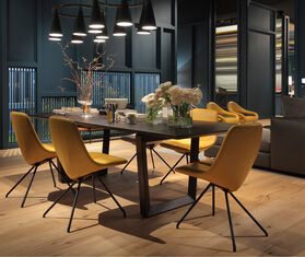 Poltrona Frau &#39;DU 30&#39; chair, Ambra YELLOW POFR20CHA062YEL