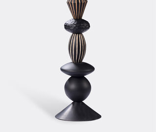 Zanat 'Play &amp; Burn' candleholder set, large BLACK ZANA20PLA022BLK