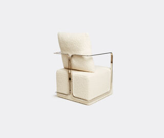 Marta Sala &Eacute;ditions 'P6 Silla' armchair SILVER MSED18SIL657SIL