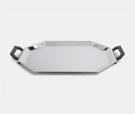 Alessi &#39;Ottagonale&#39; tray SILVER ALES15TRA246SIL
