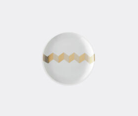 LSA International &#39;Chevron&#39; tea plate, set of four GOLD LSAI20CHE655GOL