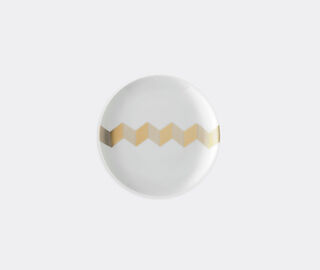 LSA International 'Chevron' tea plate, set of four GOLD LSAI20CHE655GOL