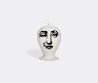 Fornasetti 'Antipatico' vase WHITE FORN23VAS273MUL