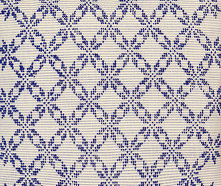 House of Capricorn 'Carlota' cushion, blue BLUE HOCA26CAR638BLU