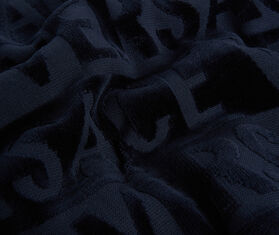 Versace 'I Love Baroque' beach towel, blue BLUE VERS22BEA851BLU