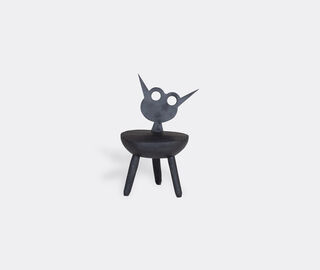 Pulpo 'Flora, Little Monster' stool BLACK PULP23LIT160BLK