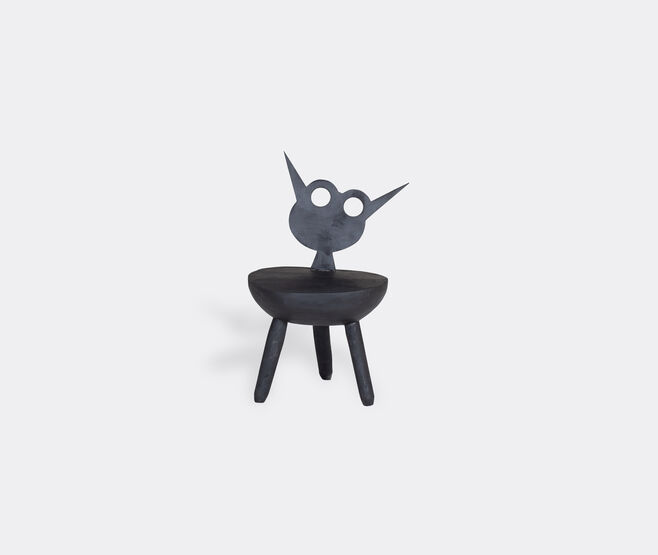 Pulpo 'Flora, Little Monster' stool BLACK PULP23LIT160BLK