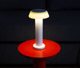 SOWDEN 'PL1' portable lamp, white MULTICOLOUR SOWD24PL1263WHI