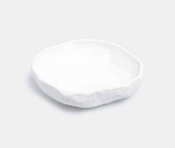 1882 Ltd 'Crockery' large shallow bowl White 188215CRO640WHI