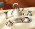Alessi Kettle, blue handle silver and blue ALES23KET373SIL