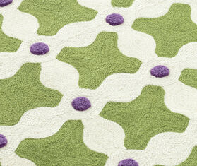 Cc-tapis &#39;Criss Cross&#39; rug, green GREEN CCTA25CRI860GRN