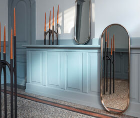 AYTM &#39;Angui&#39; mirror SILVER AYTM22ANG088SIL