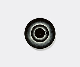 Serax 'D&eacute;' breakfast plate, variation 5, set of two, white and black WHITE SERA24PLA094WHI