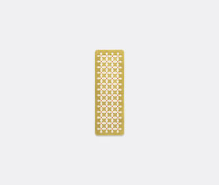 Cc-tapis 'Criss Cross Runner' rug, mustard YELLOW CCTA25CRI822YEL