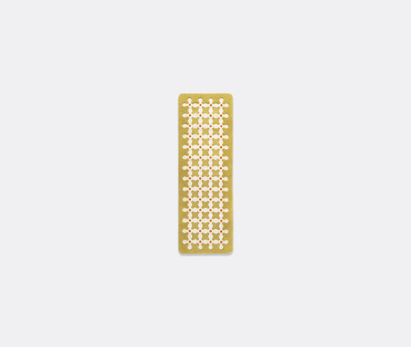 Cc-tapis 'Criss Cross Runner' rug, mustard undefined ${masterID}