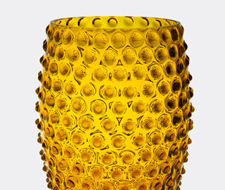 KLIMCHI 'Hobnail' vase, amber AMBER KLIM25AMB983AMB