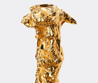 POLSPOTTEN 'Drip' candle holder, extra large, gold GOLD POLS25DRI023GOL