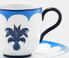 Aquazzura Casa 'Jaipur' coffee cup and saucer, set of two, blue BLUE AQUA23JAI316BLU