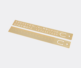 Karen Chekerdjian Studio 'Bookmarks' GOLD KACH17BOO116BRA
