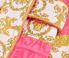 Versace 'I Love Baroque' bathrobe, pink  VERS22BAT096PIN