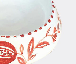 Les-Ottomans 'Pet Ottomans' bowl, red MULTICOLOUR OTTO21PET931MUL