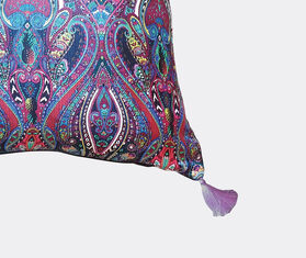 Les-Ottomans Silk cushion, paisley MULTICOLOUR OTTO20SIL337MUL