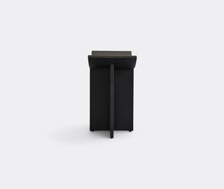 101 Copenhagen 'Brutus' stool, oak, coffee black LIGHT BROWN COPH25BRU520BLK