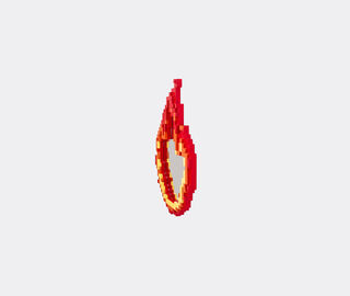 Seletti 'Flame' mirror, clear TRANSPARENT SELE25PIX909TRA